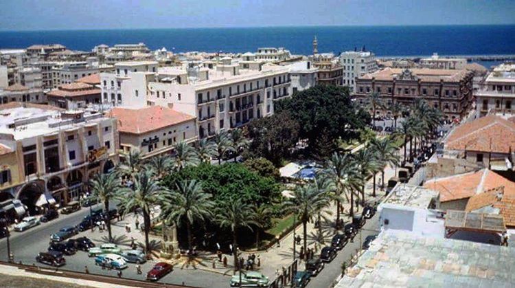 بيروت ساحة البرج ١٩٤٨