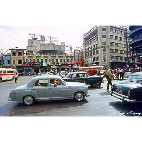 بيروت ساحة الشهداء عام ١٩٧٤،