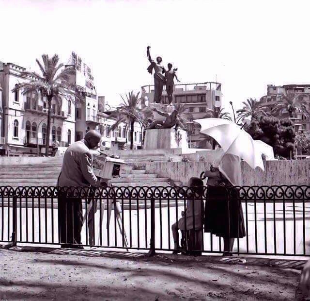 بيروت ساحة الشهداء ١٩٦٧ ،Beirut Martyrs Square 1967