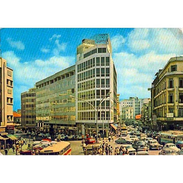بيروت ساحة الشهداء - ١٩٧١ ،