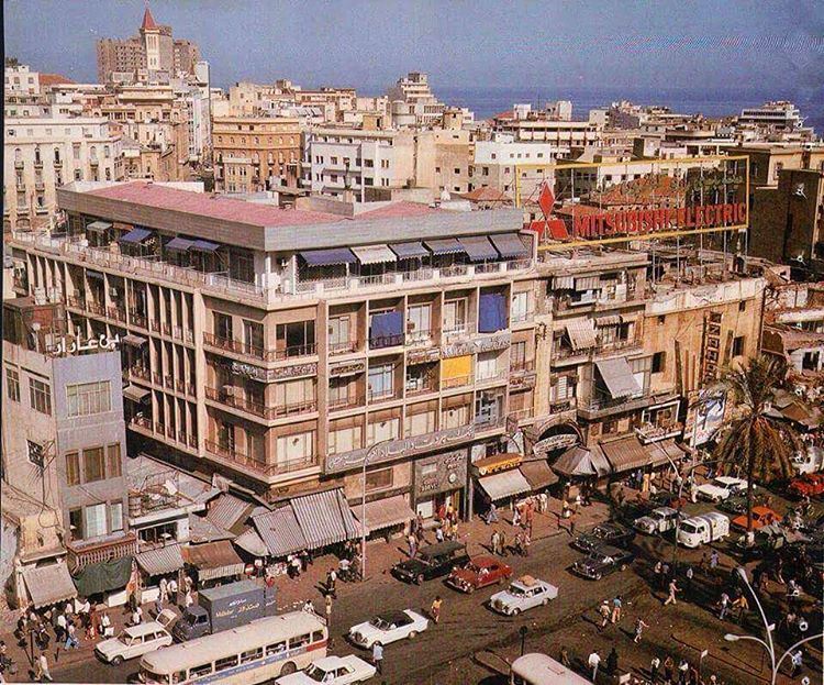 بيروت ساحة الشهداء ١٩٧٥، Beirut Martyrs Square 1975 