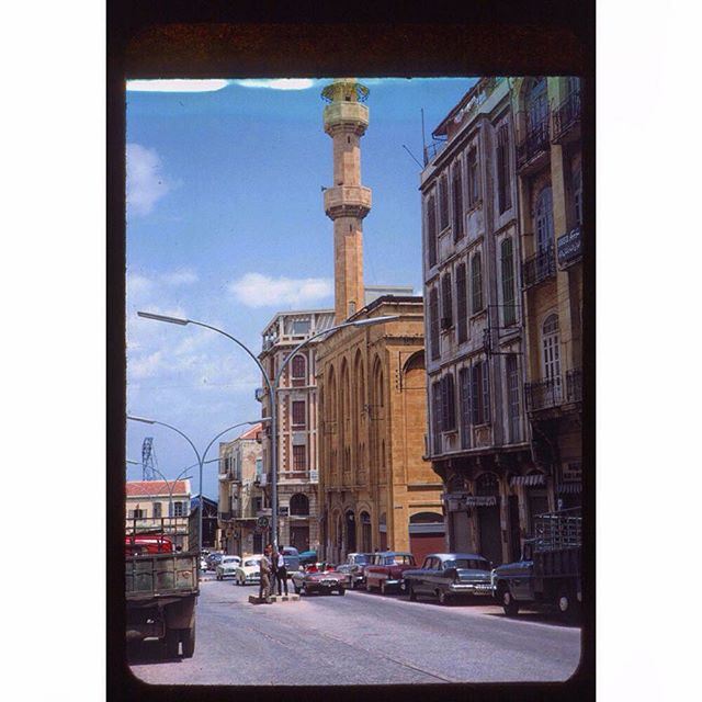 بيروت شارع فوش عام ١٩٦٥،