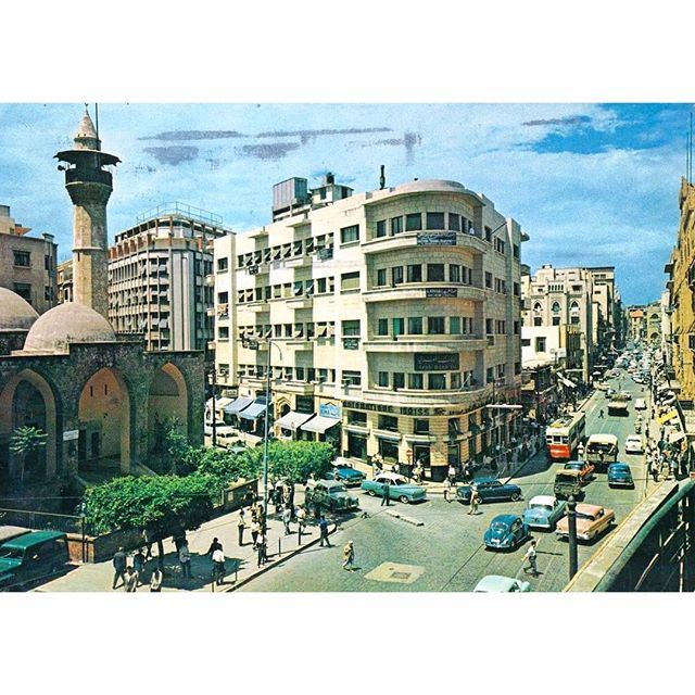 بيروت شارع ويغان عام ١٩٦٣ ،