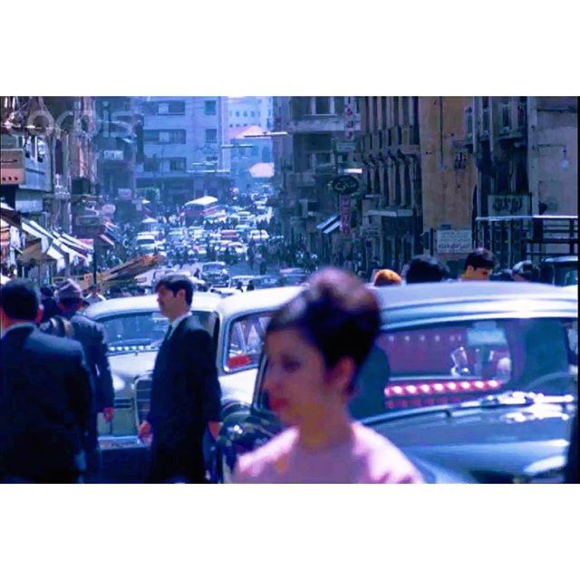 بيروت شارع ويغان عام ١٩٦٥،