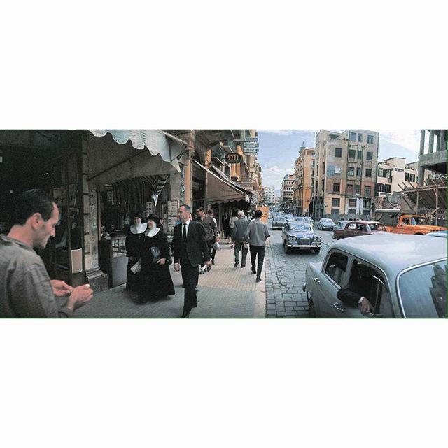 بيروت شارع ويغان عام ١٩٦٦ ،