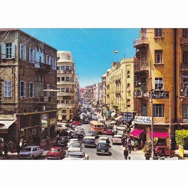 بيروت شارع ويغان عام ١٩٦٩ 