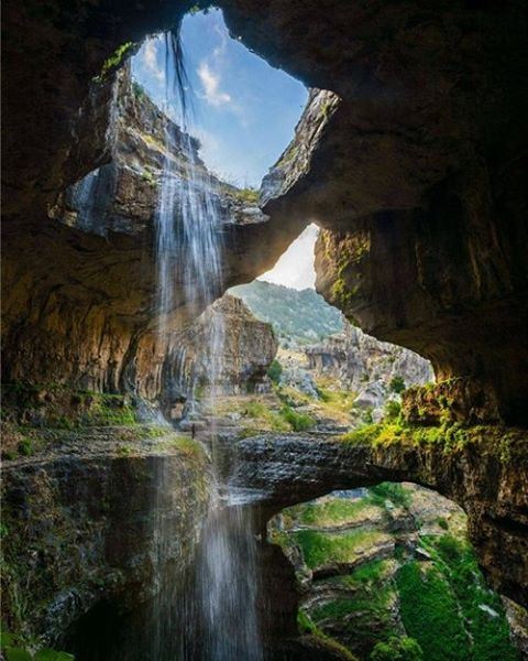 تحفة طبيعية من جسور ثلاثة…ومركز عالمي أول!🌳🌱 Balou3bal3a  Tannourine ... (Tannourine-Balou3 Bal3a)