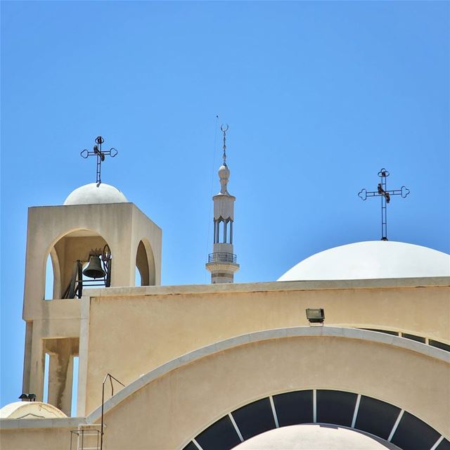 تعانق الاديان السماوية.  Lebanon  Beirut  Jackharbphotography ... (Beka'a)