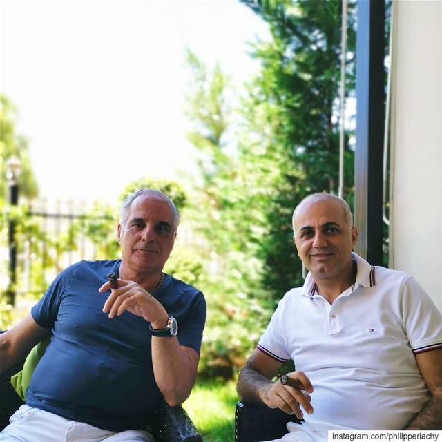 جلسة مع الشيخ ناجي نبهان.... zahle lebanon cigar cigars morning... (Zahlé, Lebanon)