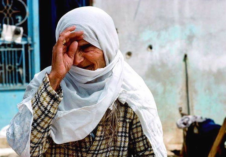 حجة جنوبية من بلدة الخيام ، الصورة بعد الاجتياح ١٩٧٨ .