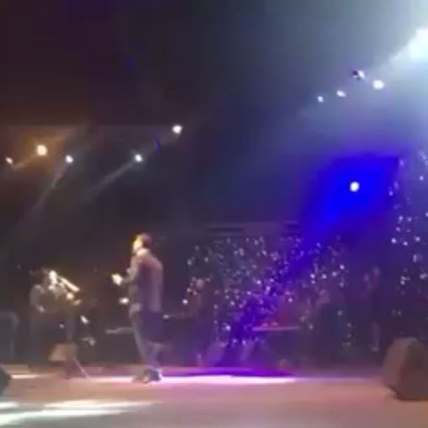 ديو بين وائل_كفوري وجمهوره فيمهرجانات_القبيات waelkfourynews