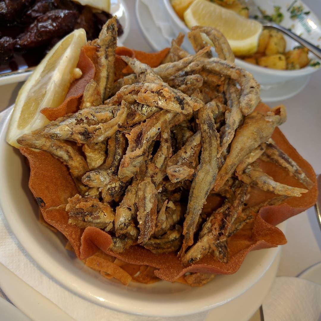  سردين  sardeen   fish   food  instafood   lebanon  lebanese ... (Amchit Mhanna)
