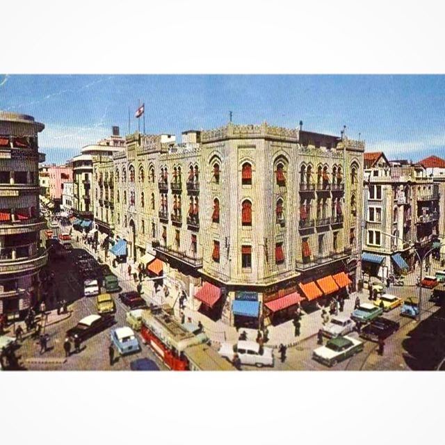 شارع ويغان ، بيروت عام ١٩٦٣ .