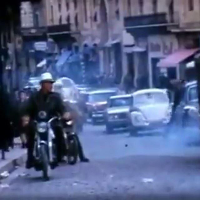 شارع ويغان والترمواي بيروت عام ١٩٦٥ (Video)