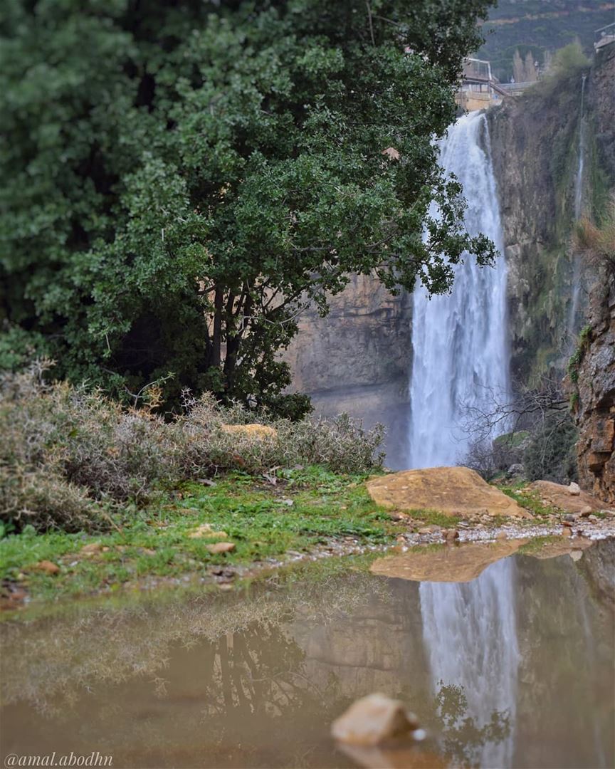 شلال جزين والمطر... 👌 ...... lebanon  photography ... (Jezzine District)
