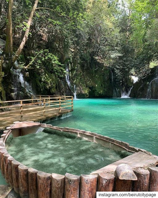 شلالات الزرقاء, بعقلين Blue Waterfalls  Baakline beirut  jounieh  byblos ...