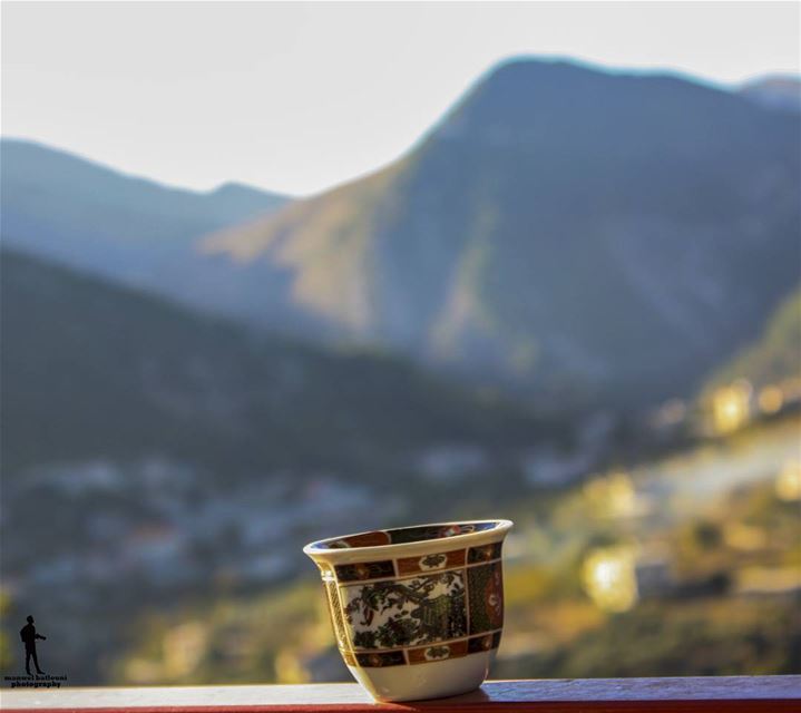 صباح الخير  coffe morning nature  coffeetime  chouf jbaa lebanon...