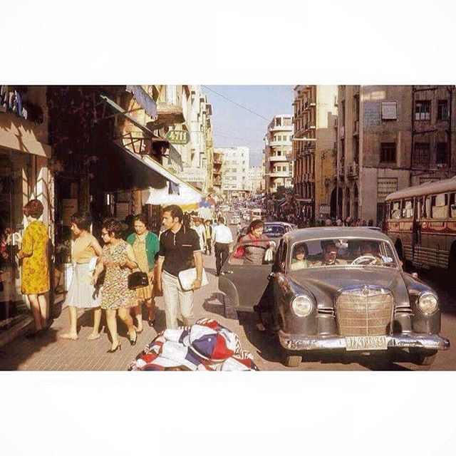 صباح الخير من بيروت شارع ويغان عام ١٩٦٧،