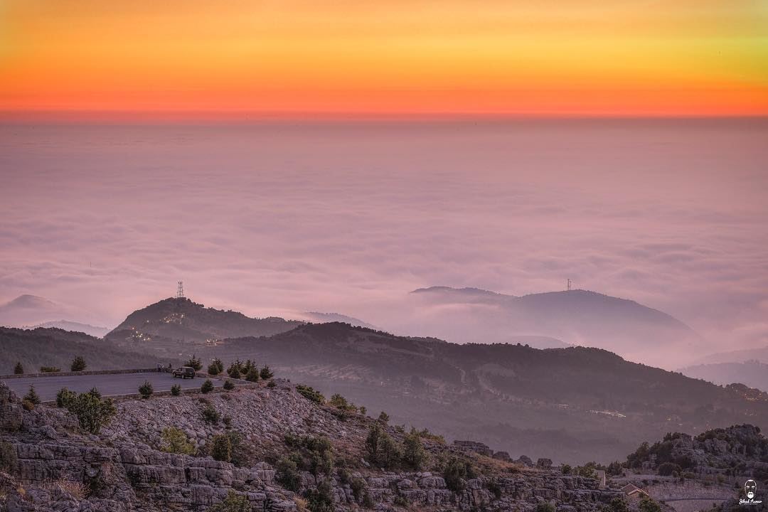 صبّحناكم بالخير من جبل بجبال لبنان! صباحووو... (Jaj, Mont-Liban, Lebanon)