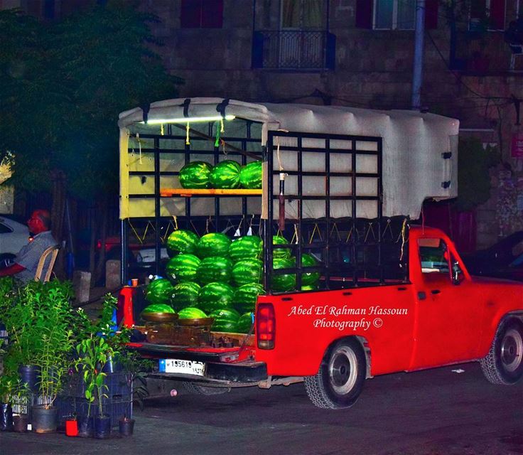 عالسكين يا بطيخ 🍉🍉🍉 Watermelon anyone? watermelon  Fruits  Delicious ... (Tripoli, Lebanon)