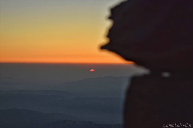 عندما تكون البداية صعبة اعلم ان النهاية تستحق التعب 👌👌 حاصبيا  حرمون  جبل (Mount Hermon)