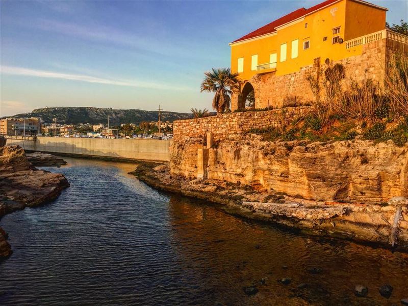  في_بلادي بكامل هدوئه يستريح على شاطئ البترون هذا اليوم lebanon  north ... (Batroun,Mina)