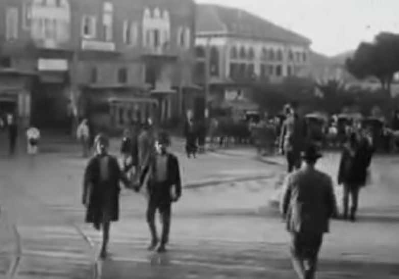 فيلم صامت عن العاصمة بيروت سنة 1921