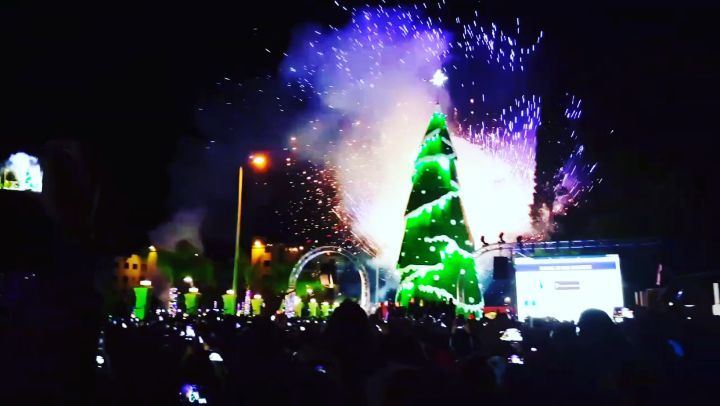 قرية شكا الميلادية الأجمل والأكبر في لبنان من دون منازع  Lebanon  chekka ... (Chekka)
