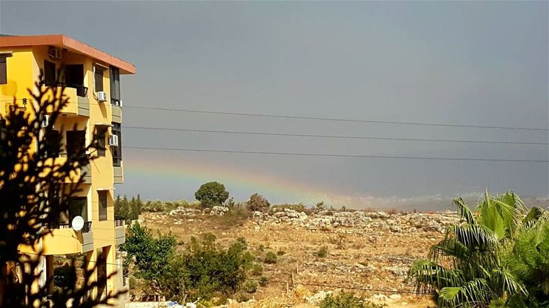  قوس_قزح  تأمل  تصويري  الكورة  شمال_لبنان  arcenciel  my_lens ...