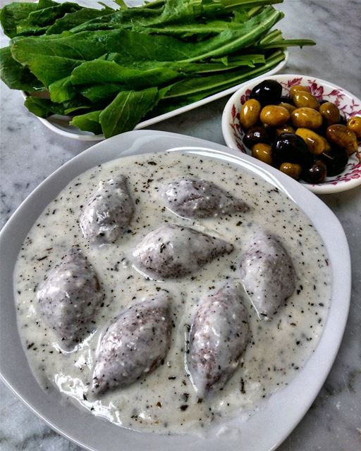 كبة لبنية 😋 lunch lunchtime eat letseat eeeeeats yummy nomnom delicious... (Beirut, Lebanon)