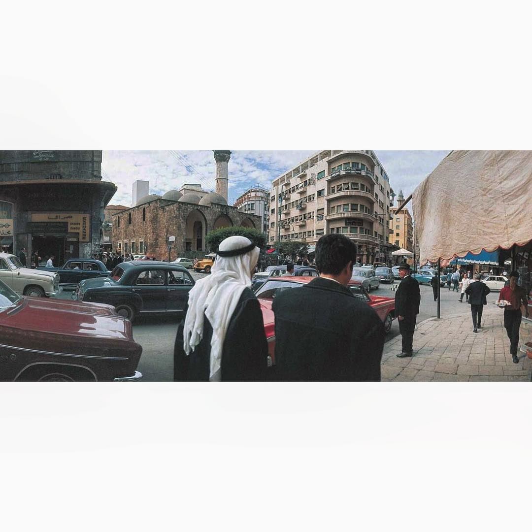 لبنان بيروت شارع ويغان عام ١٩٦٦ 