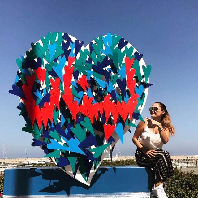 لبنان دايماً بالقلب ❤️ بحبك_يا_لبنان  lovelebanon  livelovelebanon ... (Zaitunay Bay)