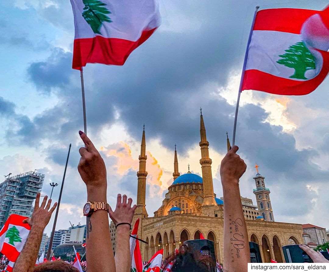 لبنان يتنفس حرية ❤️🌲❤️To a better Lebanon ❤️ (Beirut, Lebanon)