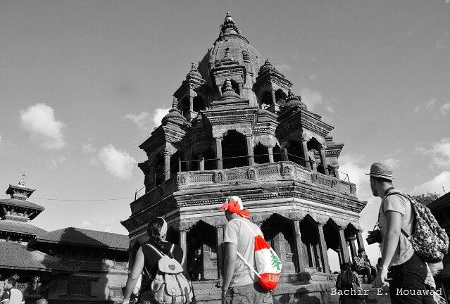 لو لم يكن لبنان وطني لخترته وطناً لي  nepal  kathmandu  lebanon  flag ...