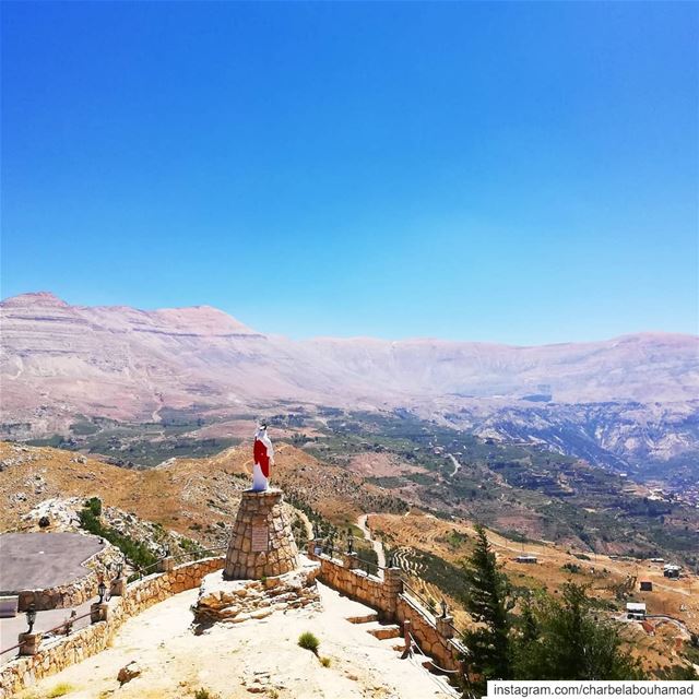 مار الياس القوة الإرادة الإيمان lebanon  livelovelebanon  livelovebeirut ... (Saint Elias Mountains)