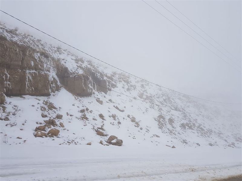 مباشر من مراكز التزلج في كفردبيان ❄تصوير المهندس سيرج عقيقي مدير جهاز... (Kfardebian كفردبيان)