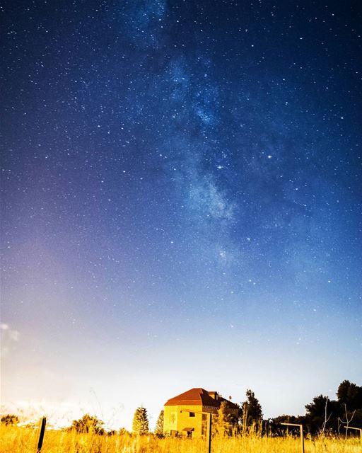 محاولة أخرى لتصوير مجرة درب التبانة من حومين الفوقا  milkyway  sky  night...