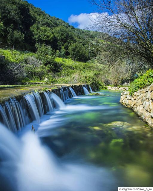 محمية وادي الحجير -🏞 longexposure  longexposure_shots  nature ... (South Governorate)