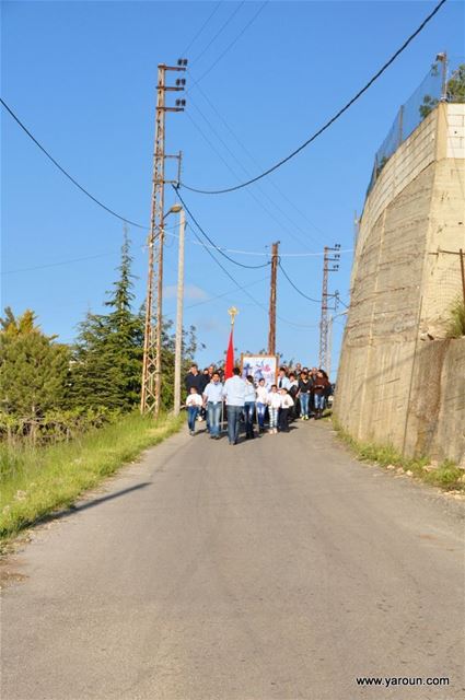 مسيرة مار جريس نيسان 2015