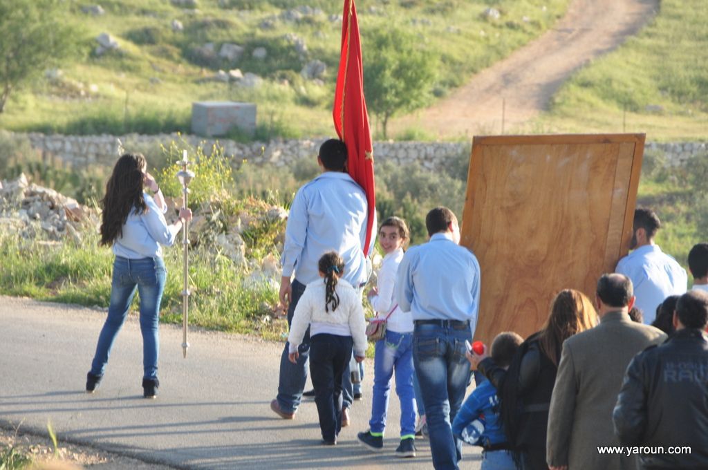 مسيرة مار جريس نيسان 2015