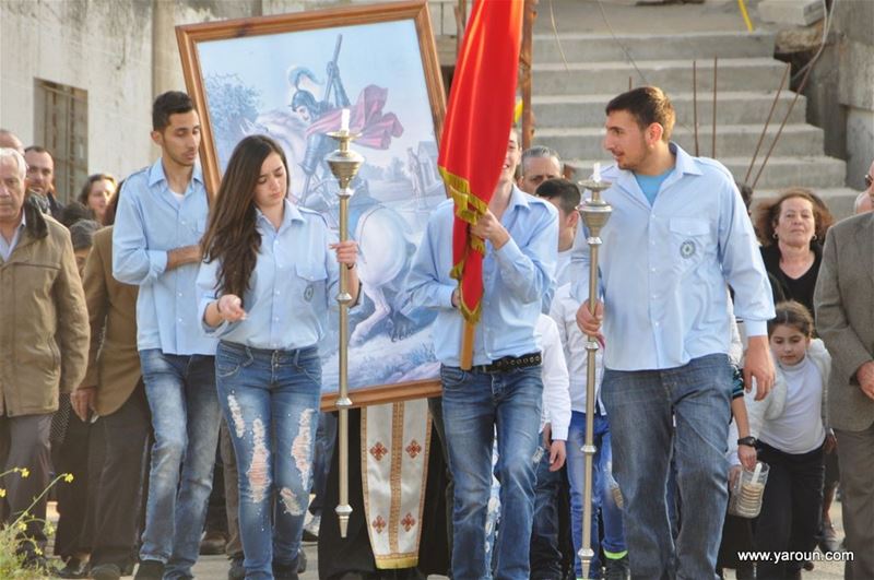 مسيرة مار جريس نيسان 2015