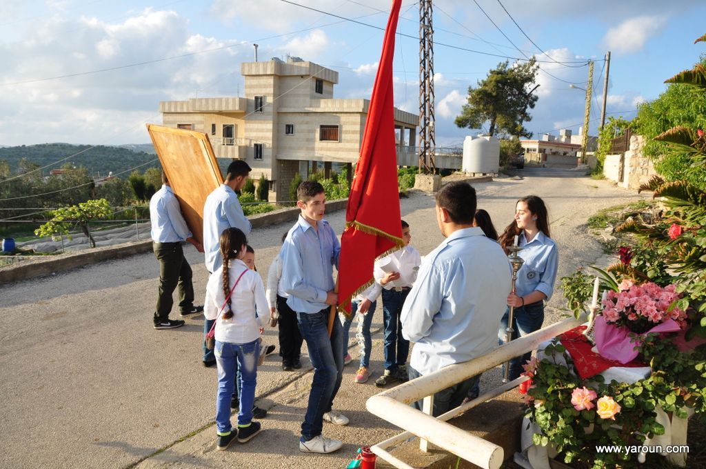 مسيرة مار جريس نيسان 2015