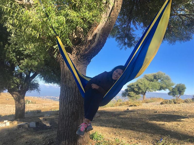 مش لحدا هالفي 💆🏻 camping  summer  mylebanon  baskinta  lebanon  nature ... (Bakich)