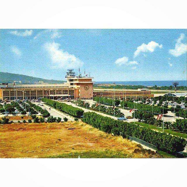 مطار بيروت الدولي عام ١٩٦٩ ،