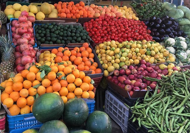 من خيرات بلادنا ... vegetables  fruits  lebanon  lebanese  blessed ...