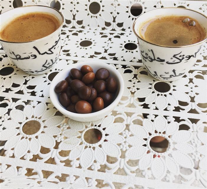 والمحبه ماهي الا فنجان قهوه مع من نحب ❤️ صباح_الخير  قهوة_تركية  قهوة_الصب