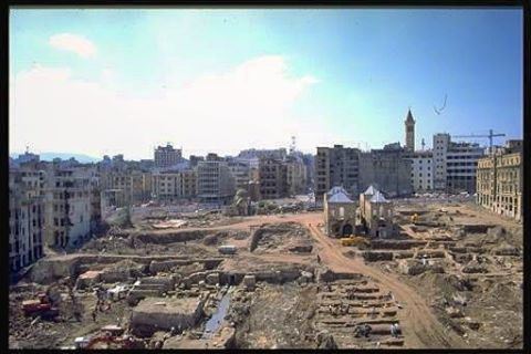 #وسط_بيروت ١٩٩٥ ,Downtown Beirut 1995 .