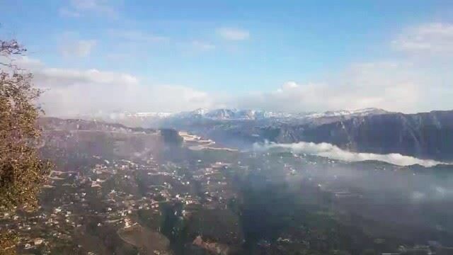 يا طير.. لو فيك تحكي للحبايب شو بني abovetheclouds  birds  mountains ... (Annaya-mar charbel)