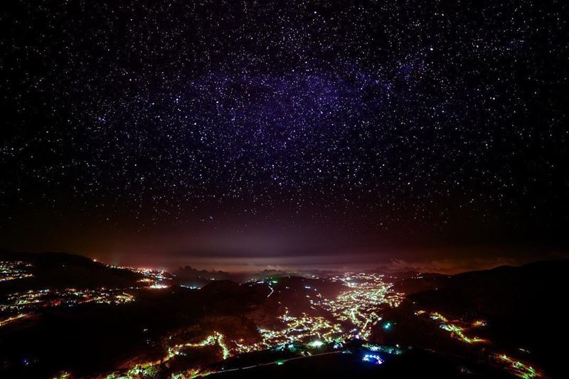 يا غافي و عيونك لعينينا نور He will be watching over us from here. ... (Faraya Cross)