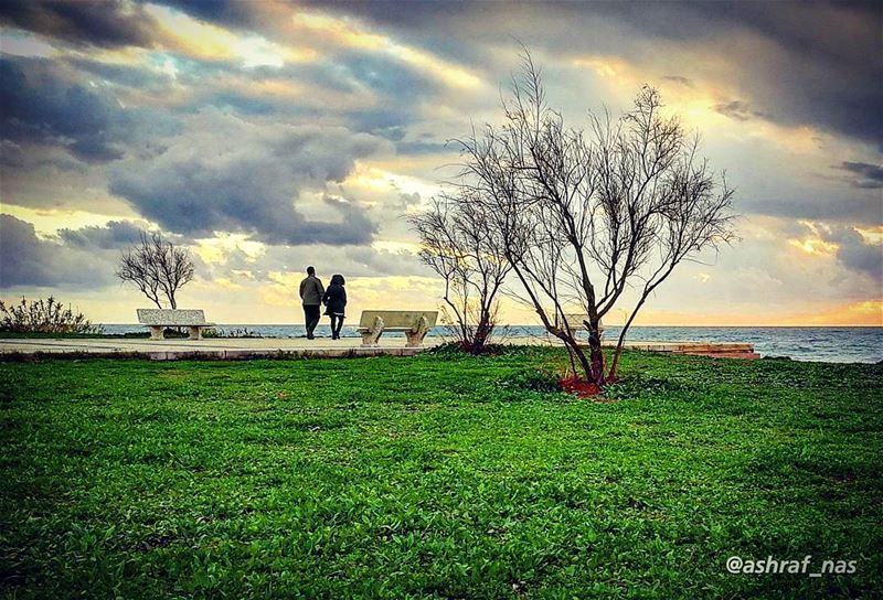 يُسمعني حينَ يراقصُنيكلماتٍ ليست كالكلمات...يأخذني من تحتِ ذراعييزرعني ف (Tyre, Lebanon)